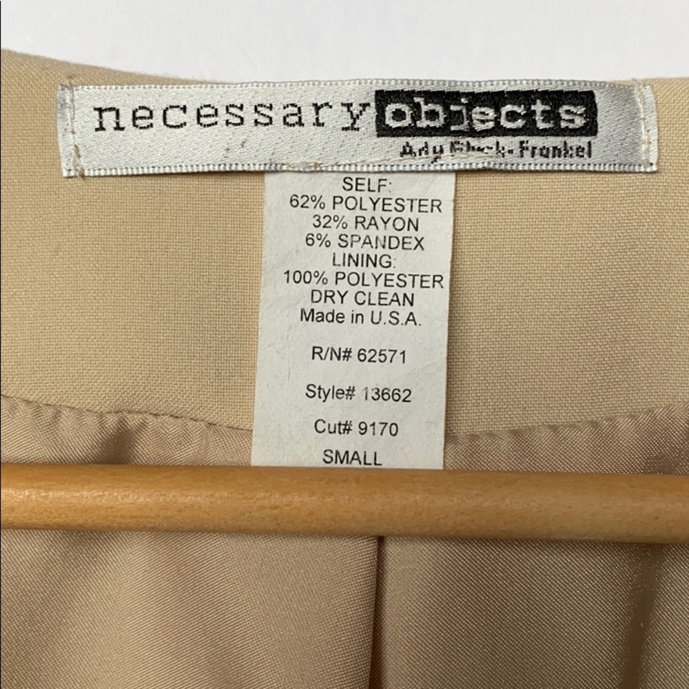 Necessary Objects Puff Sleeve Blazer - image 3